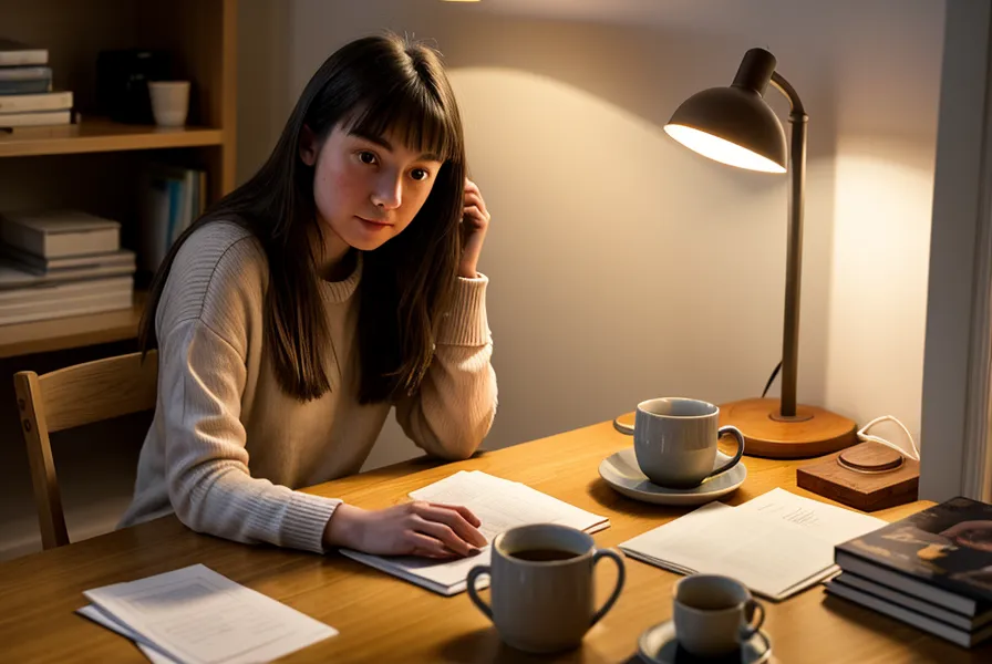 Smartphone utilisé pour scanner un reçu de restaurant, organisation freelance et nomadisme digital au quotidien