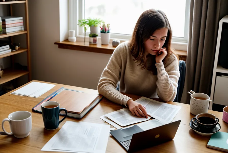 Documents administratifs d'une SASU bien classés sur un bureau de freelance